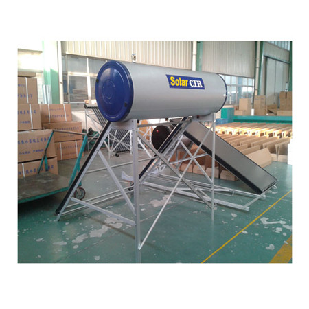 Pievilcīga cena zema spiediena saules ūdens sildītājs, kas ražots Ķīnā, jumta bezspiediena saules ūdens sildītājs mājas lietošanai